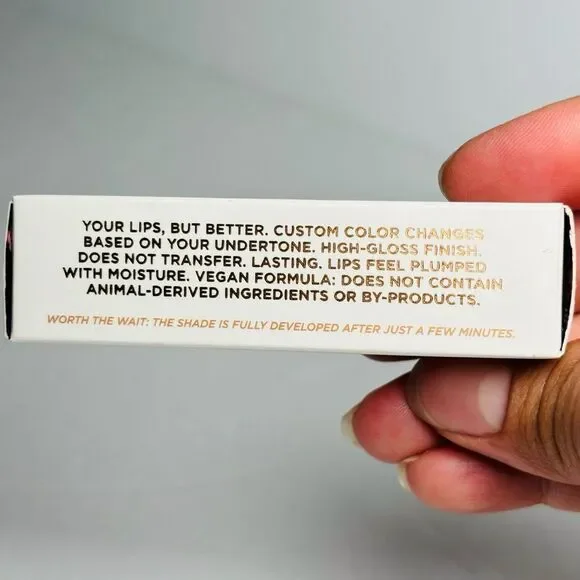 BNIB Urban Decay Vice Lip Chemistry Lasting‎ Glassy Tint Pink Slip Stay Naked - Picture 3 of 4